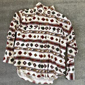 Points West Vintage Super Chamois Outdoor Gear Long Sleeve Shirt Men's Size XL